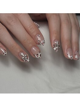 ネイルアトリエビー(nail atelier be’)/レオパードネイル