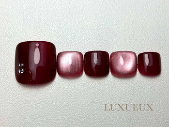 ネイルアンドアイラッシュ ルクソー シーホーク店(Nail&Eyelash LUXUEUX.)/【フットジェル】