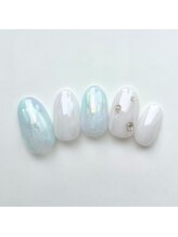 アルセア 上野御徒町店(Alcea)/オーロラ　水滴　ニュアンス