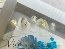 ヴィカ(Vica)/ターコイズニュアンスブルー♪