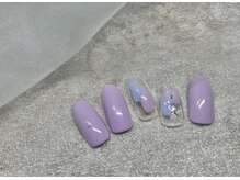 プティ アイビューティ 京橋店(peTiT eyebeauty)/シンプルネイル　春ネイル