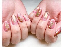 はあとねいる 宇都宮御幸ヶ原店/【オーナー限定】金箔ネイル