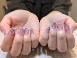 【ハンド】シロップラメグラ
