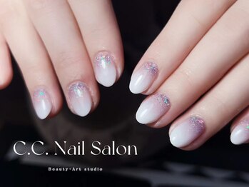 シーシーネイルサロン 池袋(C.C.Nail salon)/ラメベースカラグラデーション