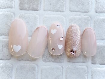 カトルナフ(quatre fois neuf)/ハートホロのマグネットアート