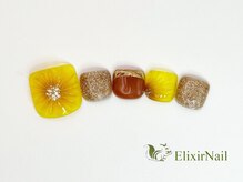 エリクサーネイル 西武新宿(Elixir Nail)/フット　やり放題／クーポン使用