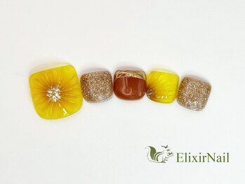 エリクサーネイル 西武新宿(Elixir Nail)/フット　やり放題／クーポン使用
