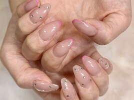 ヌーディー夏ネイル*パラジェル