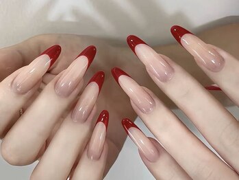 センスネイル(Sense Nail)/大人ボルドーネイル