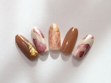 ツインネイル 名古屋駅店(twin.nail)/シンプルデザイン　¥5280