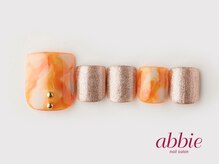 ネイルサロン アビー 宮益坂店(abbie)/メロウタイダイ　￥11660