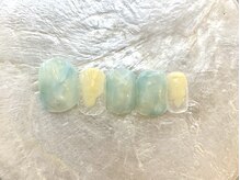 カラネイル 南森町店(calla nail)/奥行きたっぷりデザイン