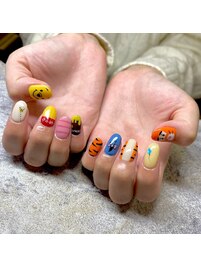 キャラクターネイル