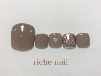 リッシュネイル 新百合ヶ丘店(riche nail)/Foot定額コース