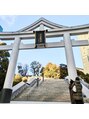ファーガン アルカキット錦糸町店(fagun)&nbsp;【日枝神社】神社参拝も癒しの時間になっています。