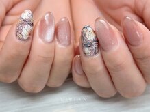 ヴィヴィアン ネイル(Vivian nail)/ウィリアムモリス　ピンパーネル