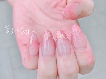 シシュ 姫路店(SyiSyu)/オーロラグラデーションネイル