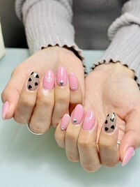 ハートドットネイル