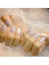 リッシュ ドゥ(RICHE deux)/うるぷるクリアアートネイル