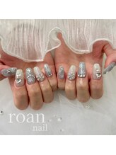 ロアンネイル(roan nail)/雪ネイル