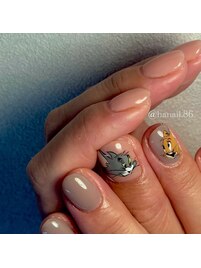 haruka nail × トムジェリ