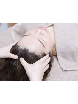 ヘッドスパで癒されたい