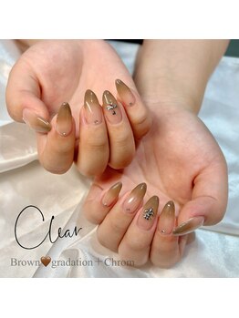 クリア なんば店(Clear)/秋！ブラウングラデーション