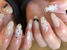 ラグ ネイル(RAG nail)/ドットネイル/ハート/リボン