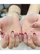 ココネイル 大塚店(coco nail)/フレンチ／マグネット／ピンク