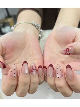 フレンチ／マグネット／ピンク