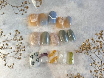 ナンバーナナニサンイースト 二子玉川(no.723 East)/定額¥9900アートネイルデザイン