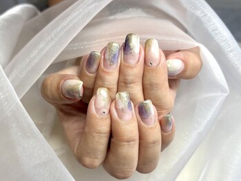 華やかネイルコース　￥7500