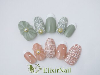 エリクサーネイル 池袋(Elixir Nail)/定額c やり放題/クーポン使用
