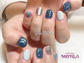 月ネイル[パラジェル/フィルイン