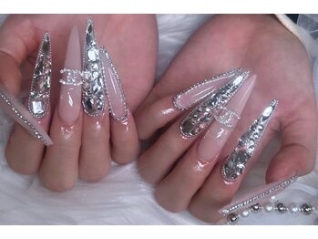 マルチューネイル 池袋(MARUCHU NAIL)/長さ出しMAX/持ち込みデザイン