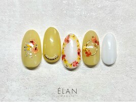 ドライフラワーネイル