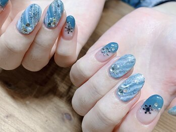 ハイアンドドライ(High and Dry)/さざなみネイル