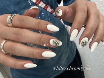 フェアリーテイル エクセレント(Fairy tail Excellent)/ホワイト×クロム風パーツ