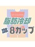 脂肪冷却リピート割☆8カップ通常80000円→36000円☆初回価格よりお得☆