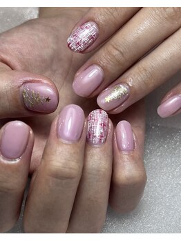 ツイードネイル