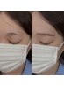 【眉毛でお困りな方に】アイブロウワックス脱毛(毛量調整+メイク付き)