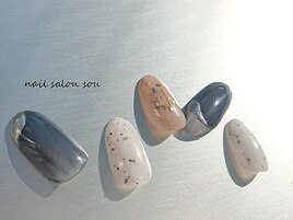 個性派メタリックnail