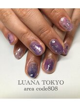 ルアナトウキョウ エリアコード 808(LUANA TOKYO area code 808)/星座ネイル