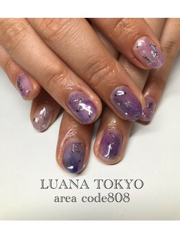 ルアナトウキョウ エリアコード 808(LUANA TOKYO area code 808)/星座ネイル
