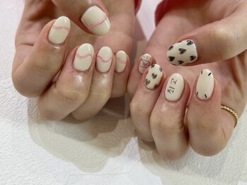 リット バイ セブンルックス 大宮東口店(Lit by 7LOOKS)/90分アート/8000/持ち込み