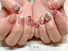 エラン メグロ(ELAN Meguro)/ハートホロ×チークネイル