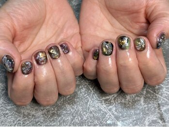 ツツイネイル(221nail)の写真/【季節の先取りは指先から】トレンド感のあるニュアンスネイルをご提案◎アートやり放題コースもおすすめ!
