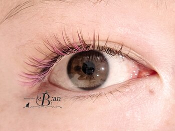 ビアン(B:an)/カラーエクステ モーヴとピンク