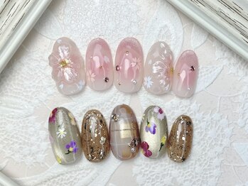 ベルビアンカ(Bell bianca)の写真/新規オフ無料&再来の方も4週間以内の次回予約でオフ無料♪ハンド&フットのセットメニューも有☆