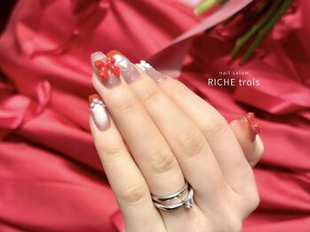 only1なブライダルネイルチップ